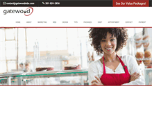 Tablet Screenshot of gatewoodmarketing.com